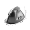Myszy Chyi Wireless pionowa mysz 2,4 GHz ergonomiczna optyczna optyczna 1600 DPI USB Mususe 3D 6 Button Gamer Myszy do laptopa