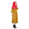 Etnische kleding mode volwassen moslimjurk kanten geborduurd gewaad slamic abaya jurken vrouwen Arabische dames caftan kaftan abayas dubai