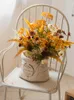 Vaser konstgjorda bukett blommor brudkonst mori stil europeiska ornament vardagsrum soffbord dekoration