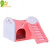 New Solid Hamster House Cages Rat Small Pet Sleeping Nest Hamster Cage Rat House Hamsters Guinea Pig Houses Pet Accessories ZG0003