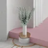Fleurs décoratives 36 pièces Feuilles Feuilles Picks Eucalyptus Faux Bouquet Vase Filler Pick Wedding Decor