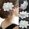 Altro semplice fiore fascia per capelli regolabile ghirlanda di fiori artificiali fascia da sposa femminile fascia da sposa