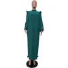 Casual Dresses Elegant Women Maxi Dress Chiffon Long Sleeve Pleated Skirt Fashion Spring Chic Clothing Loose Ladies Vintage 2023