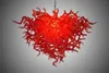 Lustres Chine Fournisseur Moderne Dale Chihuly Style Lustre En Verre Soufflé Rouge Éclairage