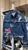 Kvinnors jackor Spanska denim Coat Women's Jacket Splicing Style Lone Artikel