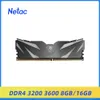 RAMS NETACメモリRAM DDR4 266666666666666600MHz 3600MHzデュアルチャネル8GB 16GBデスクトップメモアUDIMM 288PIN 1.35V XMP2.0 DDR4 RAM