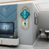 Wanduhren 70 30 cm Uhr Wohnzimmer Dekoration Nordic Modern Typ Dekor Home Art Deco Quarz Hängeuhr