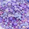 300g Acrylic Mixed Bead Loose Bead Children's Jewelry Hair Phone Chain Accessories