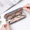 Sunglasses Cases Bags Women Eye Glasses Case Cartoon Cute Owl Animal Storage Protector Portable Hard Leather Reading Box