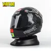 Casques de moto 2023 Virtue Racing Motocross Modèle De Voiture Décoration Mini Helf Casque Préféré Recueillir Plein Visage Petit Helm Drop