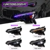 Auto Scheinwerfer Für Subaru BRZ/Toyota 86 2012-20 21 Scheinwerfer Voll LED Front Lampe RGB Design Laufende licht Blinker