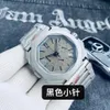 Luxury High Quality Mens Quartz Stopwatch man 42mm BV Chronograph Watch Black Rubber watches wristwatch 531