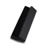 Schmuckbeutel 8 3 cm schwarze Farbe Halskette Armband Geschenke Box Pakete für Ring Ohrring Display Kartons mit Schwamm