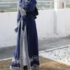 Этническая одежда мусульманина Абая Женщины Кэфтан Химар Джилбаб Молитва Марака Ид Мубарак Одежда Ислам Абаяс Дубай Роскошь проста проста