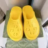 Дизайнерские женские тапочки с одной кусочкой плоские туфли на пляжные тапочки дизайнерские фабричные женские летние классические обувь Размер 35-44 с коробкой