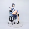 Roliga leksaker Native Akachomu Den litterära typen 1/7 Skala PVC Action Figur Anime Sexig Figur Modell Leksaker Collection Dock Present