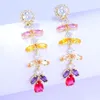 Dange oorbellen Missvikki Dames Sweet Cute Romantic For Women Vintage Drop Earring Set 2023 Trend -oorschepen Vrouwelijke sieraden