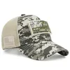 Snapbacks Nouveau coton drapeau américain casquette de baseball hommes camouflage sport hip hop visière extérieur réglable chapeau de soleil pour femmes G230529