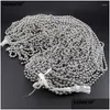 Chaînes Perles Boule Collier En Acier Inoxydable Mode Bijoux Homme Mâle 1.2Mm5Mm Kunafir Zx010 Zx257 Vente Pour Mètre Drop Delivery Neckla Dhdko