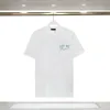 T-shirt da uomo firmata Summer Luxury Casual Streetwear Abbigliamento sportivo all'aperto Modello di stampa Logo classico Uomo T-shirt girocollo bianca traspirante di alta qualità