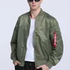 autumn thin plus size men sports casual stand collar baseball uniform bombers jackets