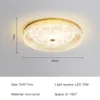 Plafonniers Moderne Minimaliste LED Acrylique Chambre Lampe Spectre Complet Protection Des Yeux Rond Salon Lustre Luminaires
