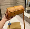 Дизайнер M Drum Pack мешок патриция женская сумочка дизайнер высококачественные магазины мини -сумки с модными буквами