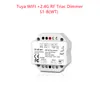 1ch*1.5a wifi-rf+push AC طور مرحلة dimmer s1-b (wt) triac dimmer tuya cloud cloud / voice control s1-b wt led led