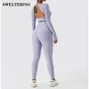 Yoga outfit Ribbed Yoga Set Women Suit For Fitness Sportswear Seamless Sports Sport Träning Kläd Tracksuit Sport outfit Gymkläder slitage 230526