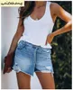 Shorts Dames Skort met hoge taille Korte damesshorts Shorts Rok Shorts In A Cage Korte broeken Dames Skort voor dames Rok Denim Dames 188