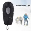 Buitenhoeden Outdoor Urltra-Light Goose Down Hat voor envelop Sleepingzak Mannen en vrouwen Skiën Skiën Skating Sledding Down Warme hoed 230526