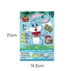 Andere Feestelijke Feestartikelen Pasen Konijn Sticker Baby Cartoon Diy Bunny Stickers Happy Egg 25 Stks/partij Kids Gift Drop Levering Thuis Dhmyc