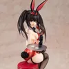 面白いおもちゃデートライブライトノベルのTokisaki Kurumi Bunny Ver。 kdcolle pvcアクションフィギュア日本のアニメフィギュアモデルおもちゃ人形gi