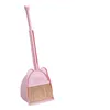 Children's small broom dustpan and sweet potato broom set learning sweeping tools household broom soft bristle broom and dustpan combination