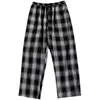 Pants Men's casual pants with plain ankle length loose and wide legs fully matching elastic waist fashionable men's street clothing Harajuku South Korea P230529