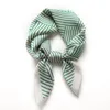 Шарфы роскошь 70x70 см шелковой атласный шарф шарф женский носовой платок с принтом квадратной головы
