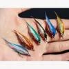 Ami da pesca Tigofly 12 pezzi Wounded Minnow Fly Ice Dub UV Polar Fry Affondamento lento Salmone Trota Steelhead Mosche Esche Set Taglia 8 230526