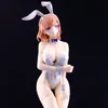 Grappig Speelgoed Astrum Ontwerp Icomochis White Bunny Onee-san 1/7 Schaal PVC Action Figure Anime Figuur Model Speelgoed Collectie pop Gif