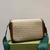 Bolsa de grife vintage com aba quadrada bolsas femininas bolsa tiracolo bolsa de metal com fecho de mão para celular bolso ajustável vermelho verde listrado alça interior carteira com zíper