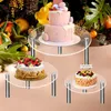 Bakeware Tools 1 Set Convenient Cupcake Rack Smooth Edges Cake Display Stand Thick Wedding Party Dessert Tray Decorative
