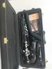 Newjapan Suzuki Matt Black Alto Musical Instrument Sax met case professionele gratis verzending