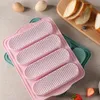 Baking Moulds Silicone Cake Mold Rectangle Bread Toast Tray Non-stick Kitchen For Bakeware Decor