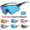 Outdoor bril gepolariseerde sportglazen pochromic heren en dames fiets briefjes breuk MTB fietsen fietsen UV400 zonnebrillen fietsen Road Goggles 230526