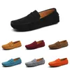 Casual Shoes Men Black Brown Red Blue Orange Dark Green Grey Yellow Mens Trainers Outdoor Sports Sneakers Color45