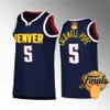 Denvers Nugget 15 Jokic 2023 Finale basketbalshirt Jamal Murray Michael Porter Aaron Gordon Caldwell Pope Zeke Nnaji Jeff Green Bones Hyland city Edition Jerseys