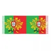 Cachecóis Personalizados com Brasão de Armas de Portugal Cachecóis Artísticos Homens Mulheres Quentes Inverno Bandeira Portuguesa Xales Envoltórios