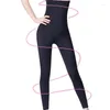 Shapers pour femmes sous-vêtements amincissants grande taille pantalon de contrôle longue longueur Shapewear S-3XL taille haute ventre façonnage