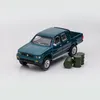 Diecast Model Car JKM 1/64 Hulix Model Car Alloy Diecast Classic Classic Off-Road Pickup Children for Childrens Adults Boys Gifts 230526