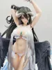 Roliga leksaker japanska Shibuya Scramble Figure Overlord Albedo Swimsuit ver. 1/7 skala PVC -action Figur Anime Sexig figurmodell till