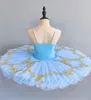 Scenkläder vitrosa professionell tutu balett barn svan sjö kostymer barn pannkakor ballerina klänning för flickor